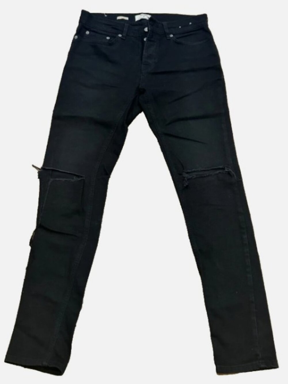 Topman Stretch Slim Skinny Fit Jeans Men’s 30x31 Distressed